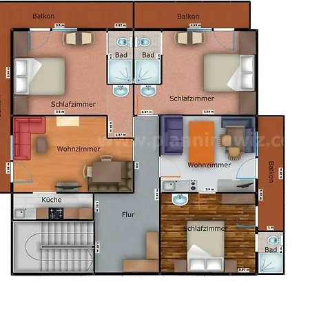 Apartamento Ferienwohnung Haus Hubertus